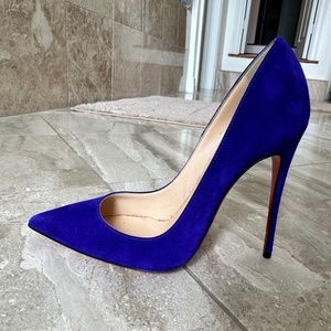 So Kate Purple Louboutin Pumps size 6.5